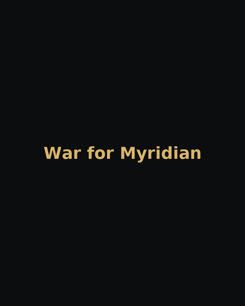 War for Myridian cover